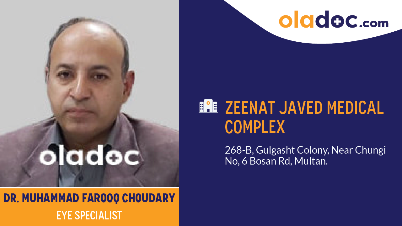 Practice locations of Dr.Muhammad Farooq Choudary